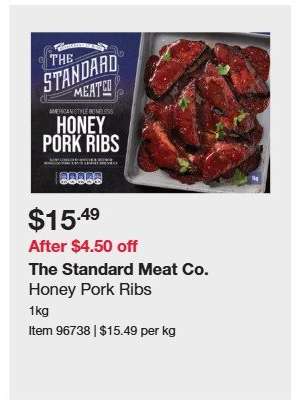 The Standard Meat Co. Honey Pork Ribs